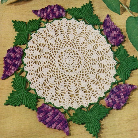 bouquet doily pattern