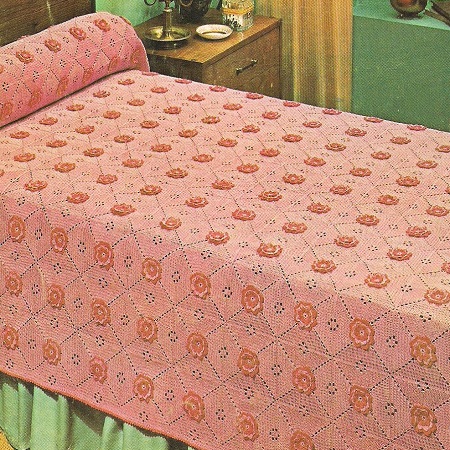 Rose Garden Bedspread pattern