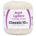Aunt Lydia's Classic Crochet Thread Size 10, Antique White