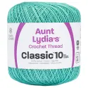 Aunt Lydia's Classic Crochet Thread Size 10, Aqua