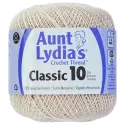 Aunt Lydia's Classic Crochet Thread Size 10, Ecru