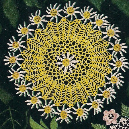 daisy doily pattern