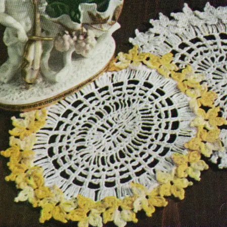 Forsythia Doily