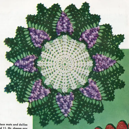 Grape Doily