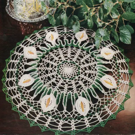 Calla Lily Doily