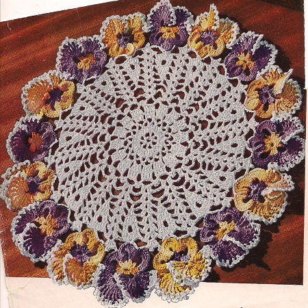 flower doily pattern