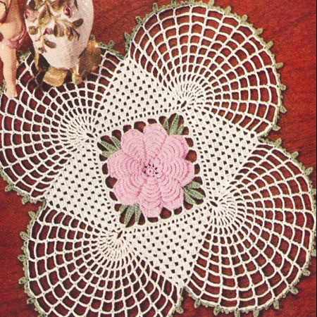 forget me not doily pattern