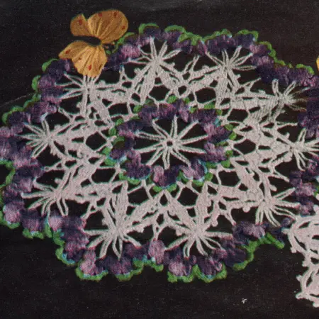 Violet Doily