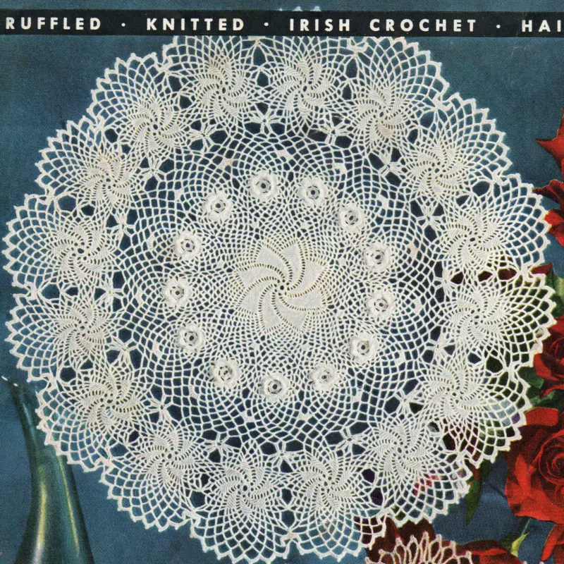 Rose of Erin Doily Pattern