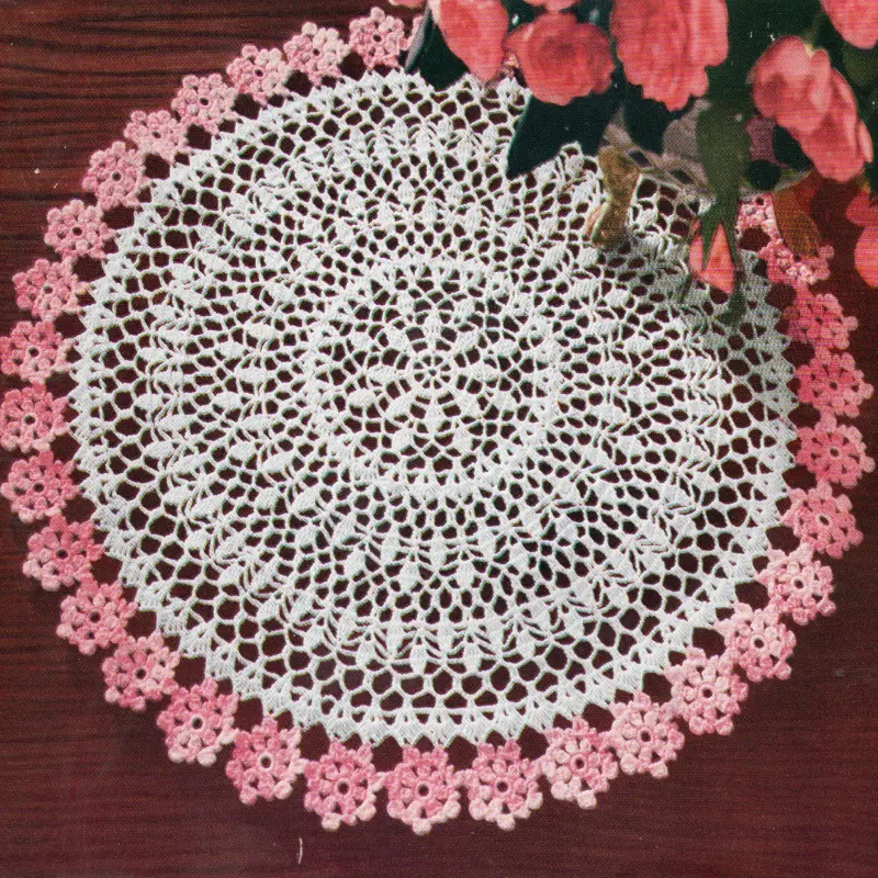 Enlarged Flower Doily Pattern