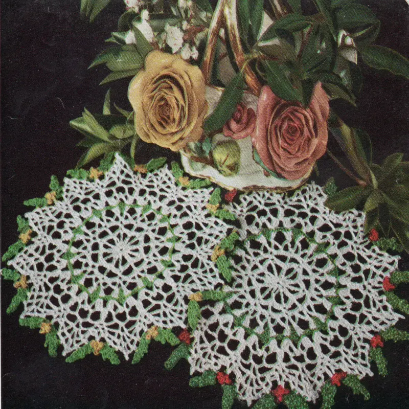 Christmas Gift Doily Pattern