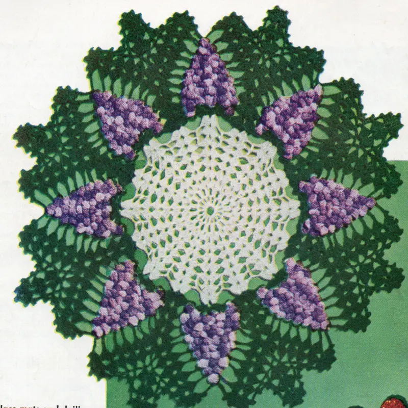 Grape Doily Pattern