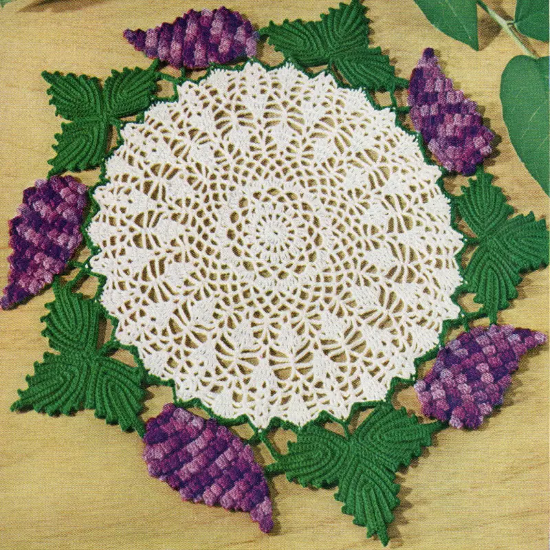 Grape Doily Pattern