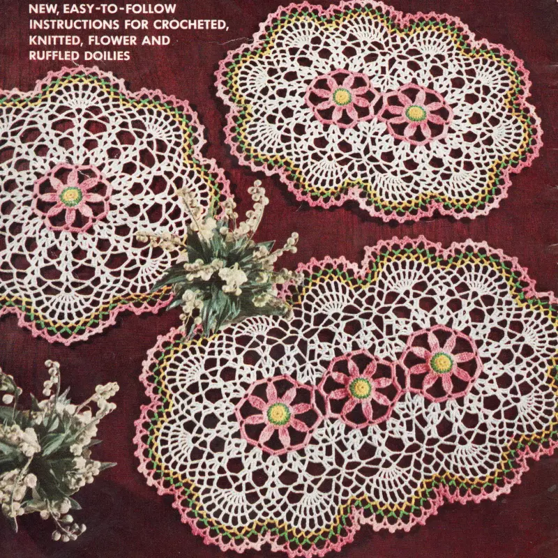 Daisy Set Doily Pattern