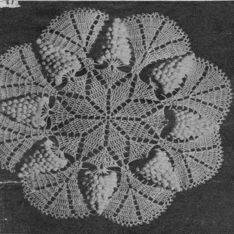 Wild Grape Doily Pattern