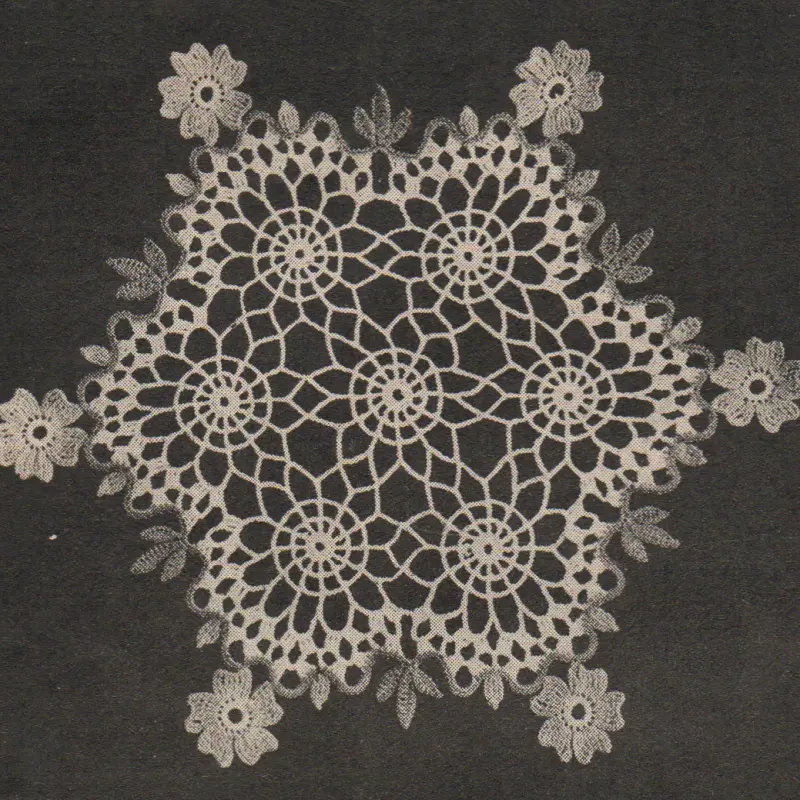 Newpansy Doily Pattern