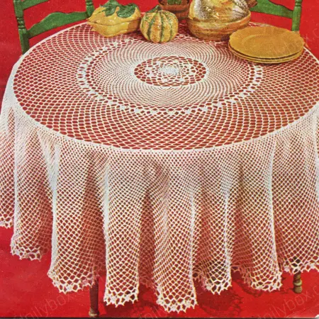 Round And Round Tablecloth